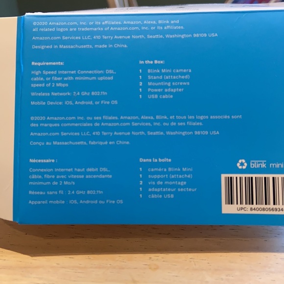 Blink mini smart security camera - Picture 4 of 4